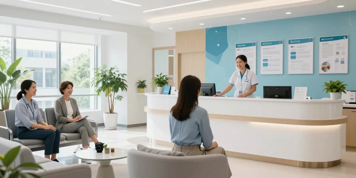 Hair transplant Istanbul clinic consultation with healthcare providers in a professional and welcoming medical environment.