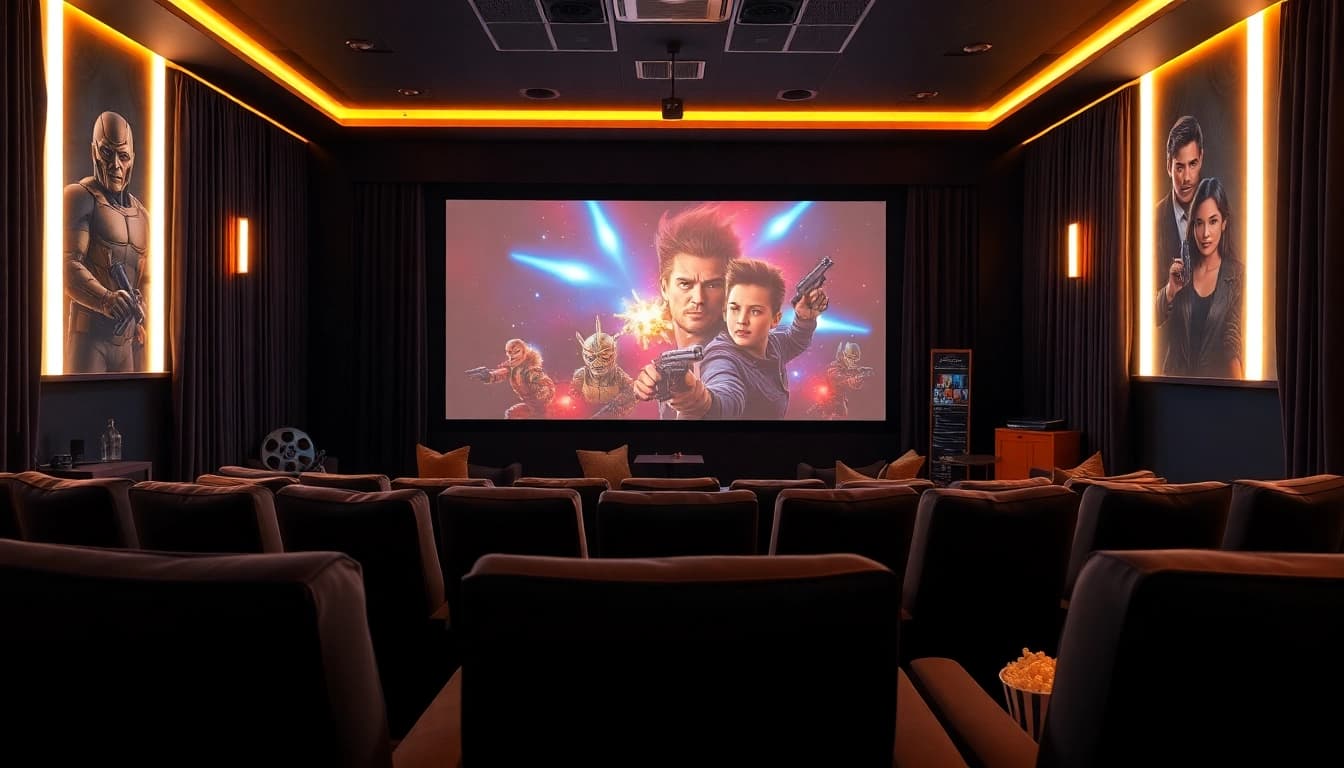 ดูหนังออนไลน์ ในห้องฉายหนังที่อบอุ่นและมีบรรยากาศที่น่าตื่นเต้น