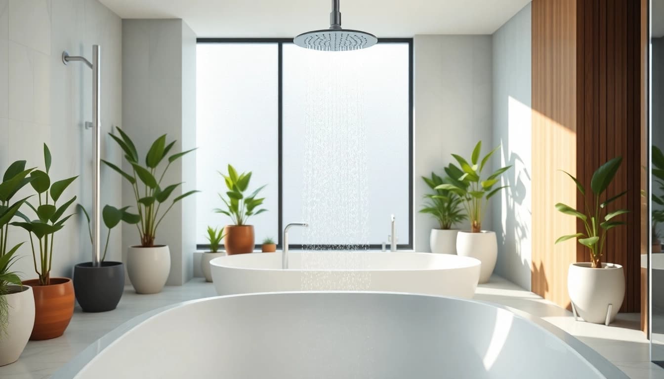 Transform your space with elegant showers that enhance style and serenity in your bathroom.
