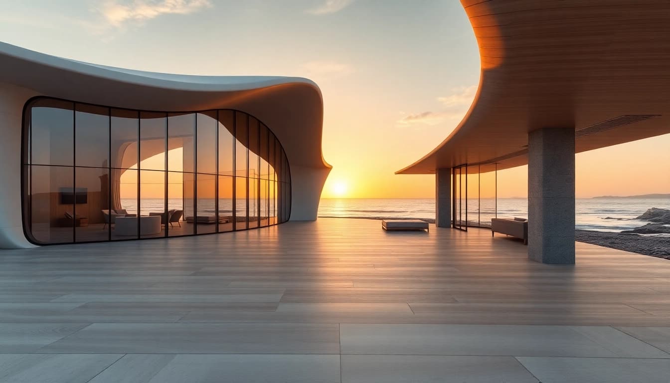 Orleans Cape architectural marvel blending coastal beauty with modern design.