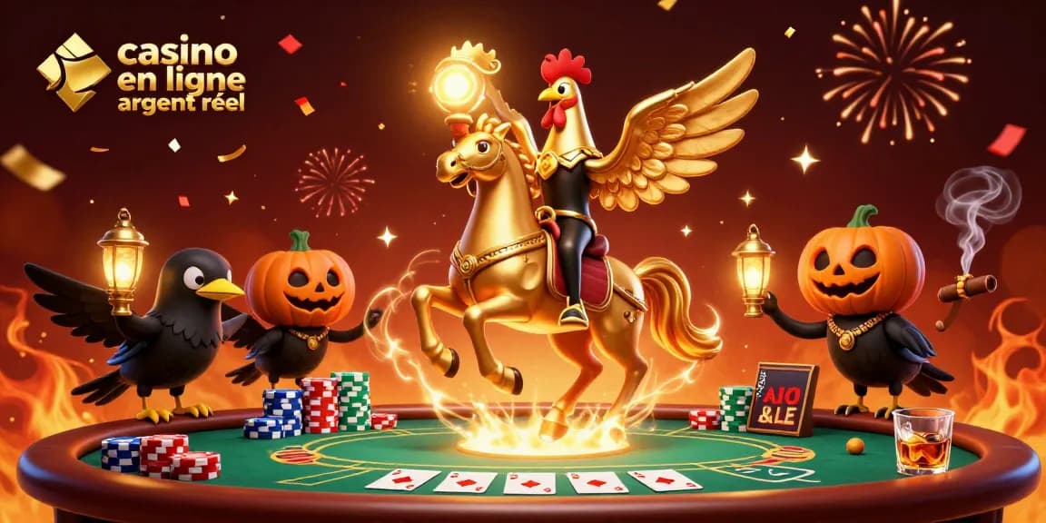 Vivez l'excitation avec casino en ligne argent réel dans cette illustration fantastique animée de casino.