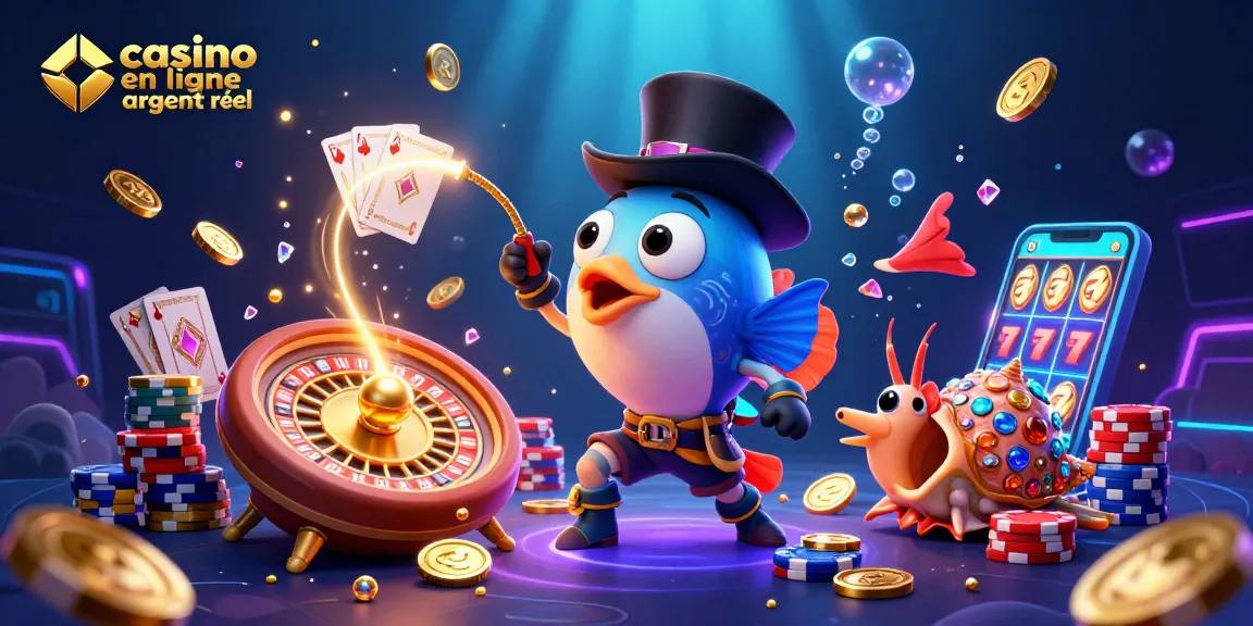 Attirez des gains incroyables au casino en ligne argent réel avec nos personnages amusants!