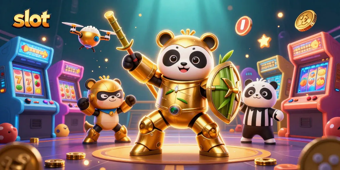 Slot yang menghibur dengan simbol keberuntungan dan suasana kasino yang meriah.