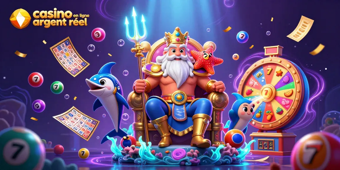 Jouer dans un casino en ligne argent réel avec Neptune et des éléments de jeu captivants.