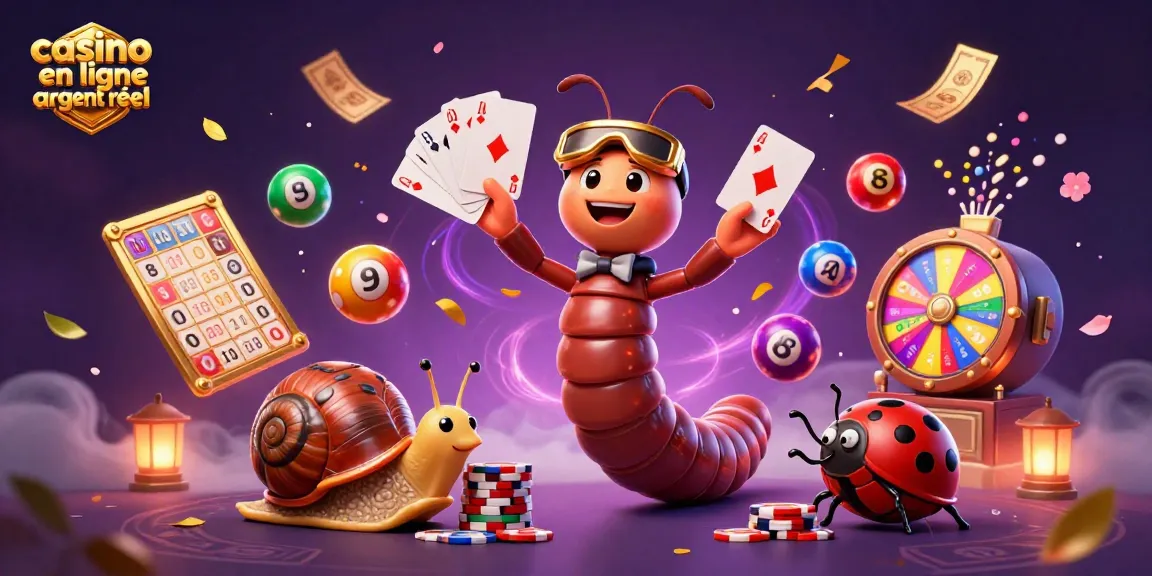 Visualisez la magie des jeux de casino en ligne argent réel avec des personnages animés et des éléments dynamiques.