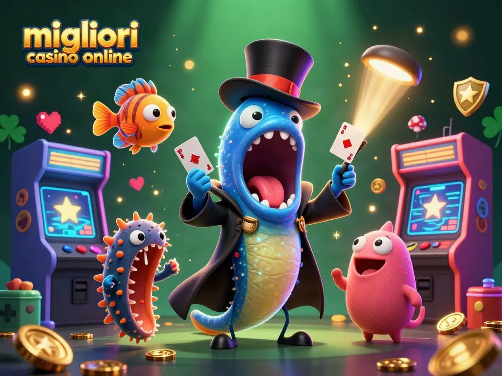 Gioca nei migliori casino online e scopri trucchi magici con il pesce abissale