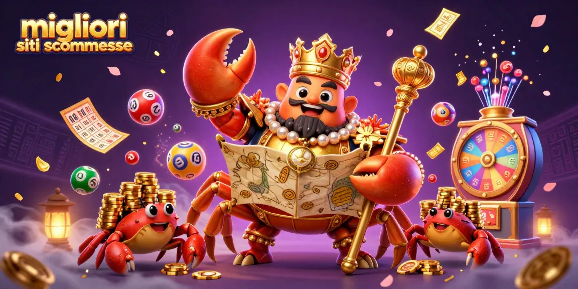 Scopri i migliori siti scommesse con l'emperatore granchio e i giochi da casinò dinamici.