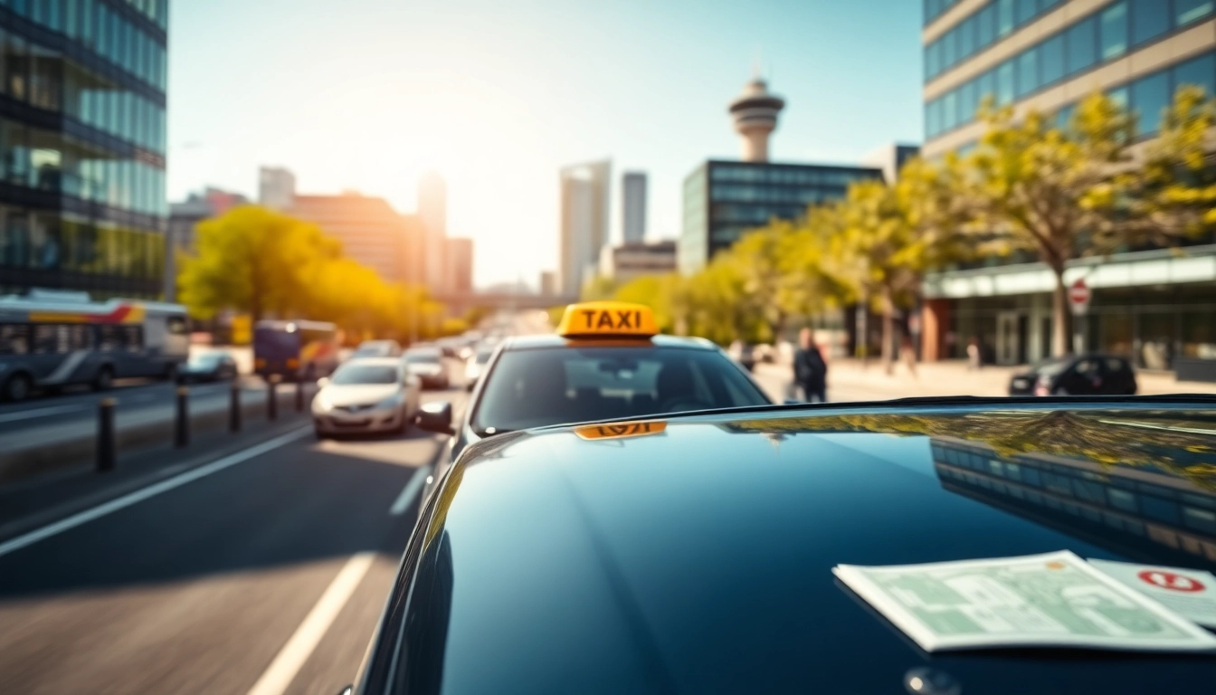 Taxi Nottingham to Birmingham Airport service on the road showcasing a comfortable vehicle.