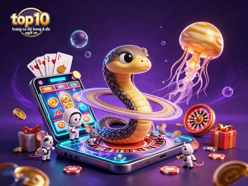 Cá cược trang cá độ bóng đá uy tín nhất VN với những hình ảnh sáng tạo từ trò chơi casino và môi trường không gian.