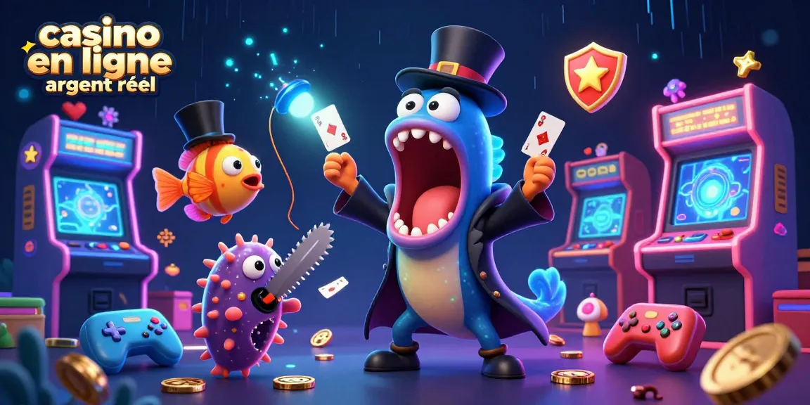 Révélez des stratégies gagnantes sur les jeux de casino en ligne argent réel avec cette illustration magique.