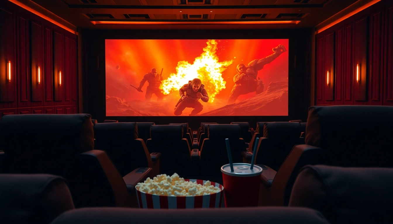 ชมภาพยนตร์ที่ 7-hd.com ในห้องฉายภาพยนตร์ที่มีเสียงดัง และบรรยากาศที่สนุกสนาน