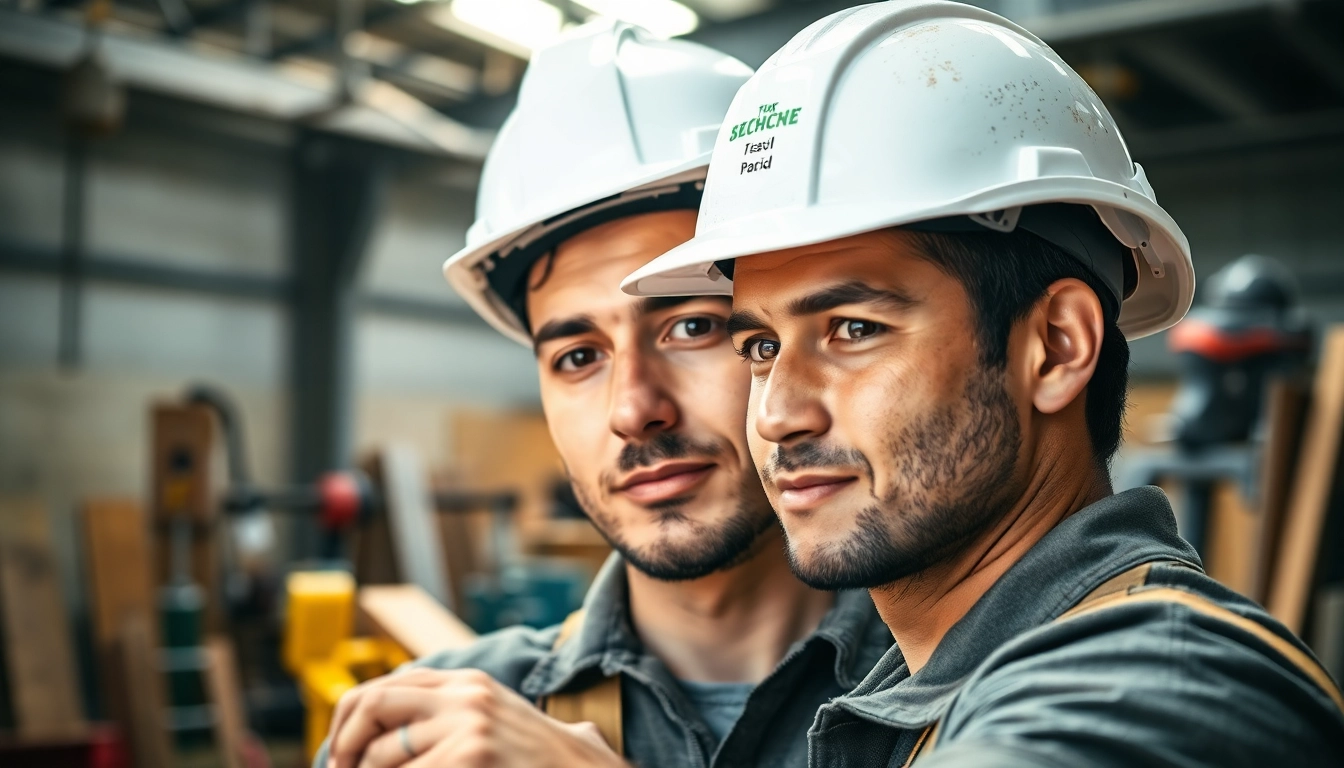 Explore nccer certification with a focused construction worker training in a well-equipped facility.