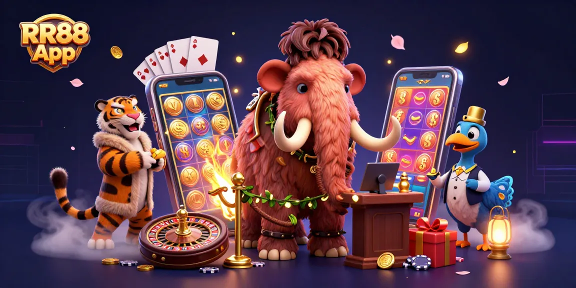 Experience thrilling entertainment with the RR88 App featuring vibrant casino moments and engaging games.