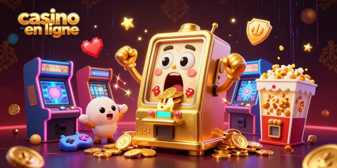 Le casino en ligne offre des jackpots surprenants avec des machines à sous dorées et des machines à popcorn.