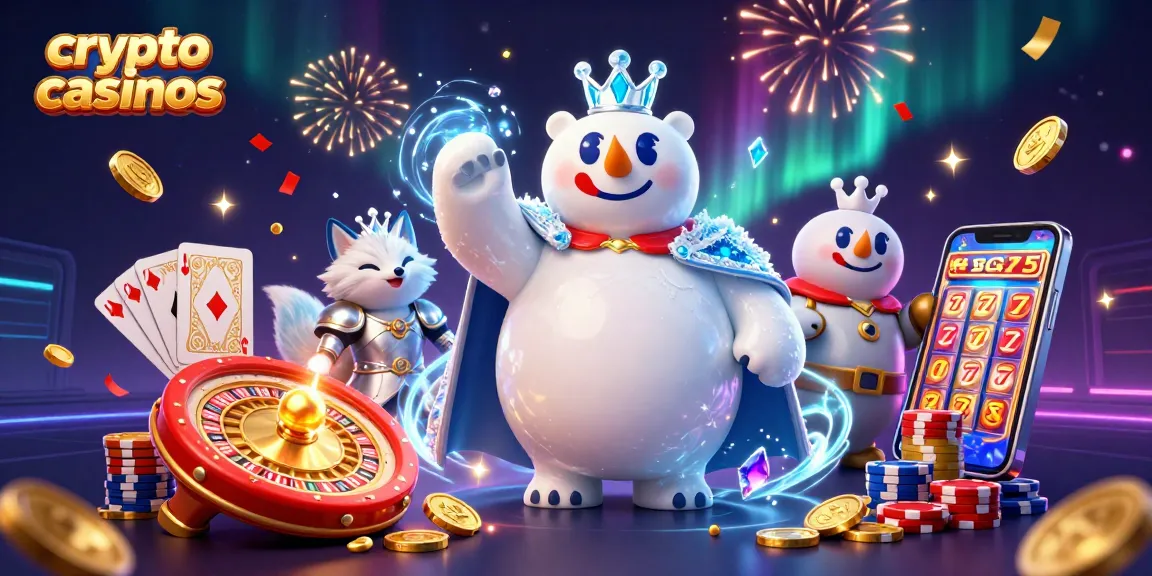 Jouez aux crypto casinos et explorez des gains avec des icy personnages dans un monde féérique.