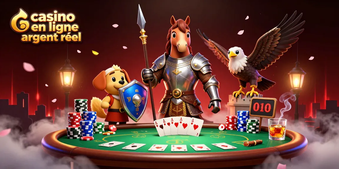 Obtenez des gains avec casino en ligne argent réel en jouant au poker et à d'autres jeux captivants.