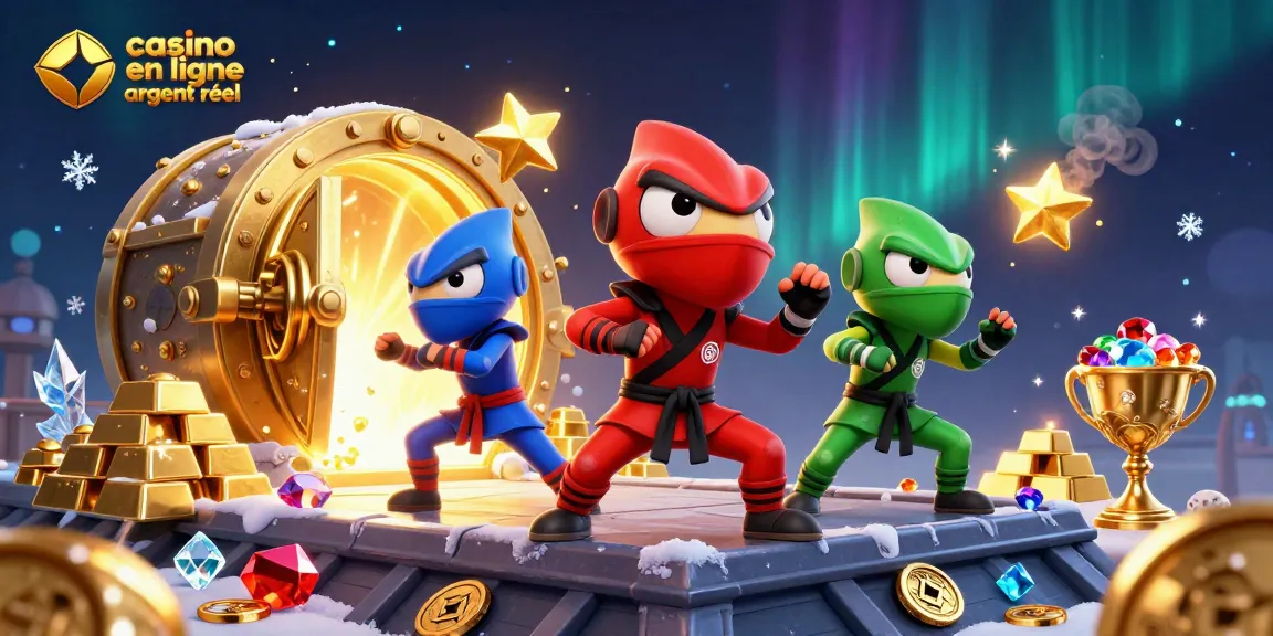Découvrez des stratégies gagnantes au casino en ligne argent réel avec des chameleons ninjas.