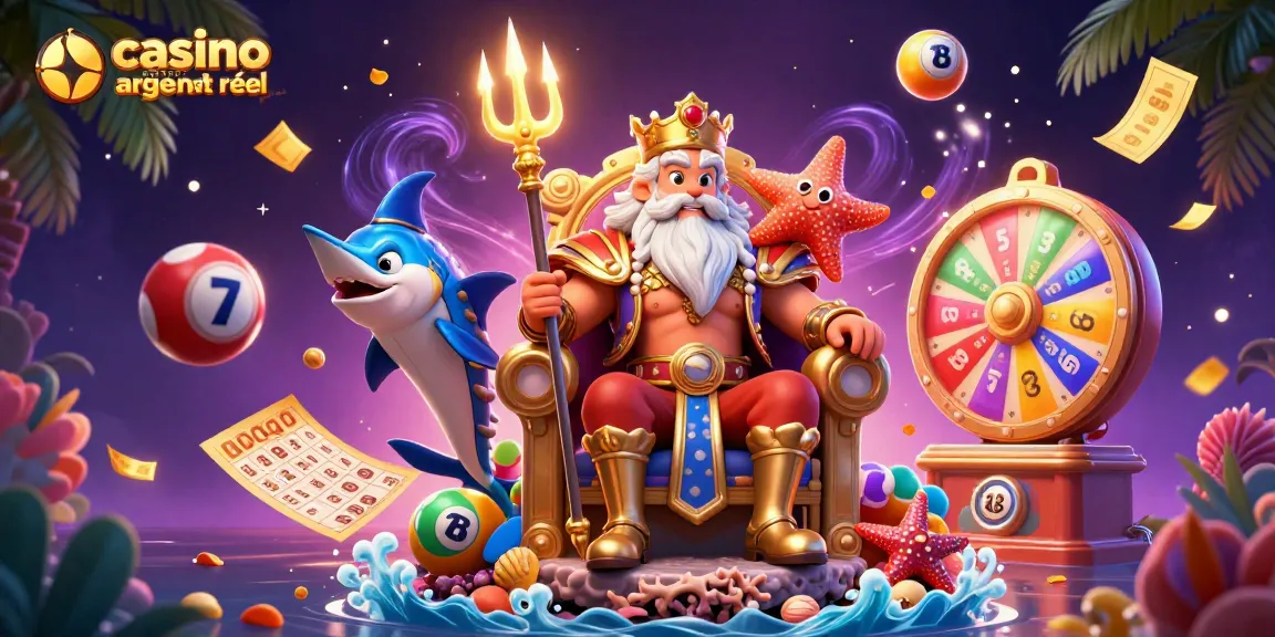 Vibrez avec l'énergie du casino en ligne argent réel grâce à Neptune et sa fortune.