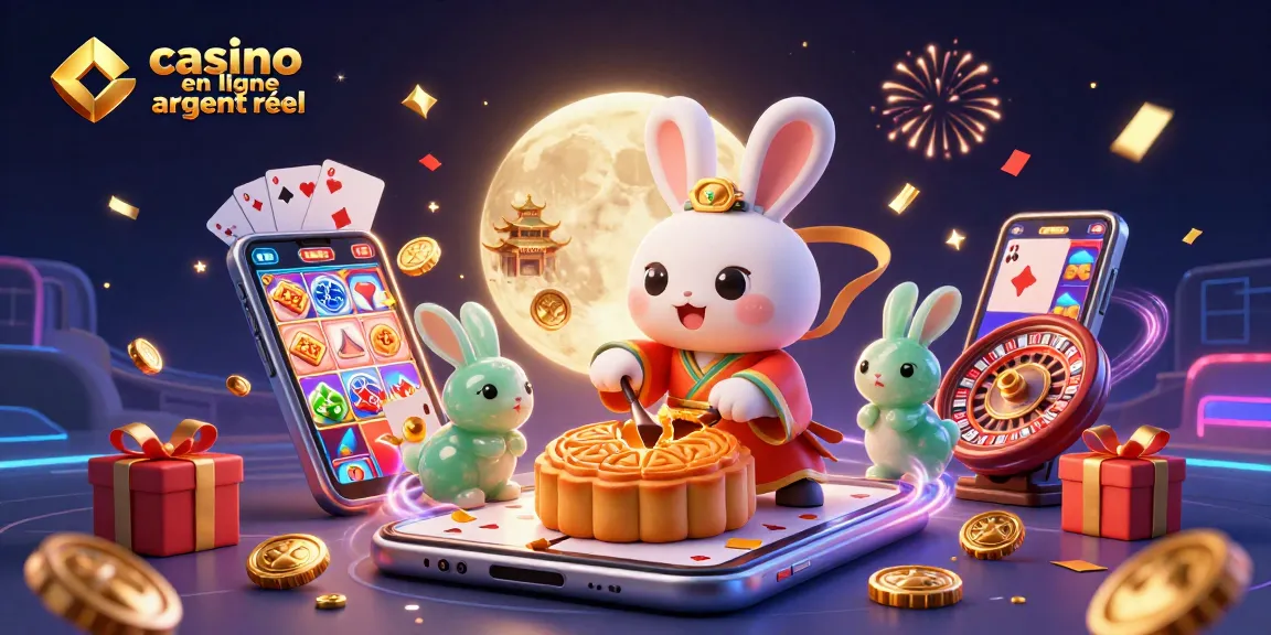 Plongez dans l'univers des jeux avec casino en ligne argent réel et un lapin lunaire créatif.