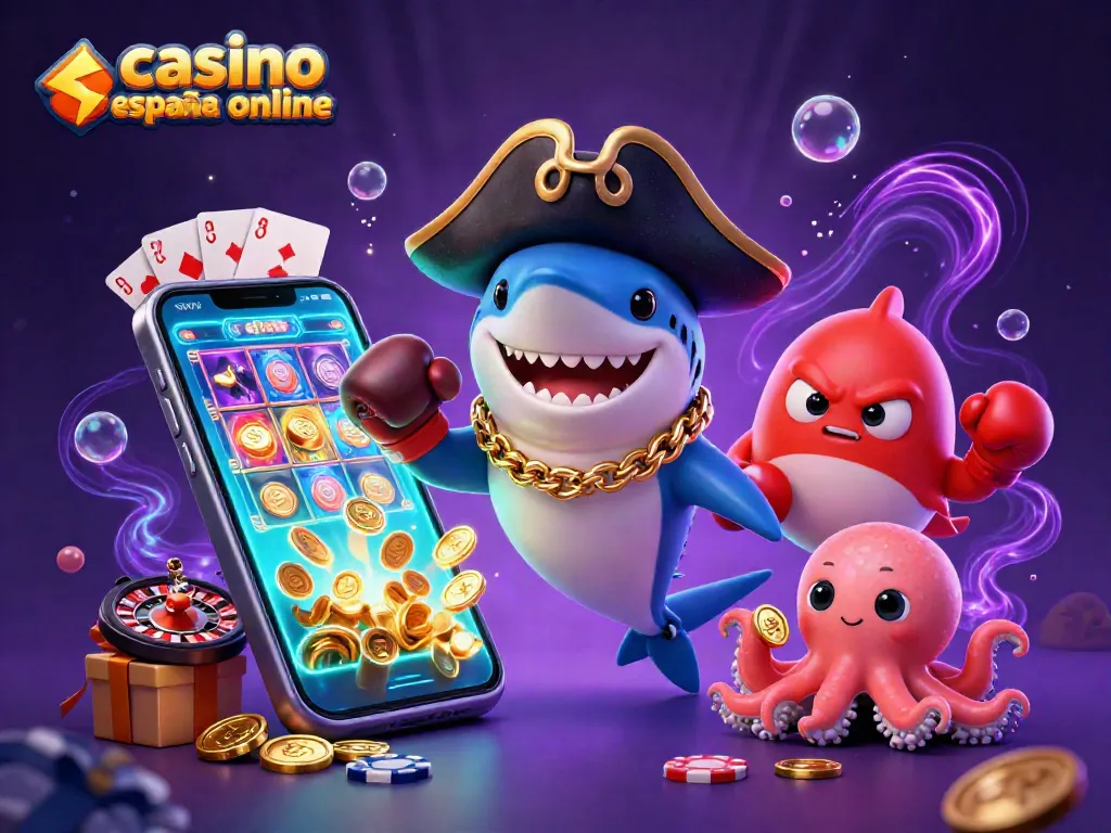 Disfruta de la emoción del casino españa online con un tiburón capitán y juegos de azar fascinantes.