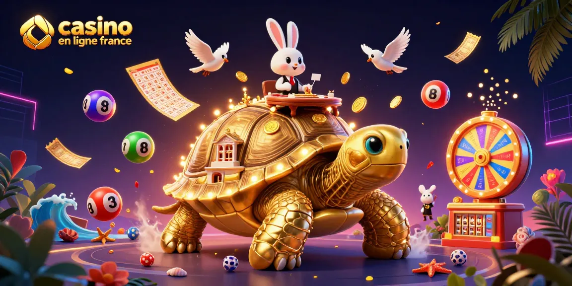 Jouez à des jeux variés sur un casino en ligne France avec un décor animé et des éléments captivants.