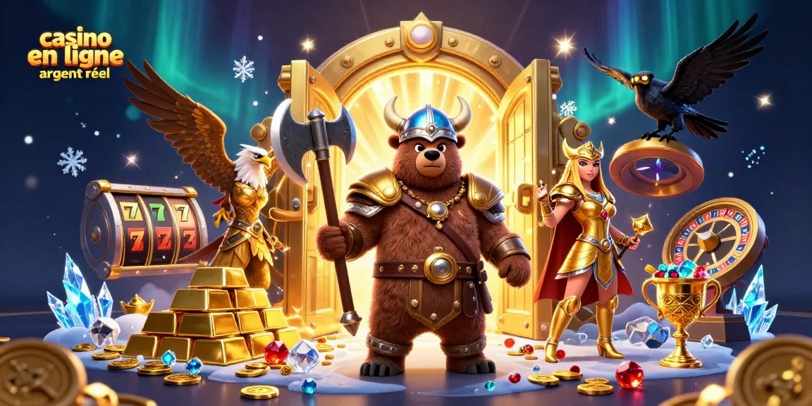 Profitez de l'adrénaline des jeux de casino en ligne argent réel avec une aventure palpitante.