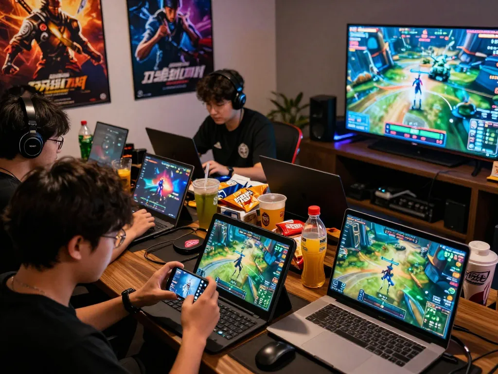 Players enjoying multiplayer battles in an exciting online gaming setting showcasing the go88 experience.