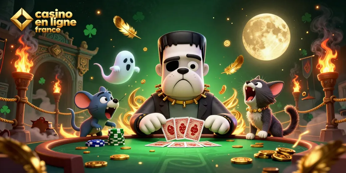 Jouez avec le meilleur de casino en ligne France à une table animée avec des personnages uniques.