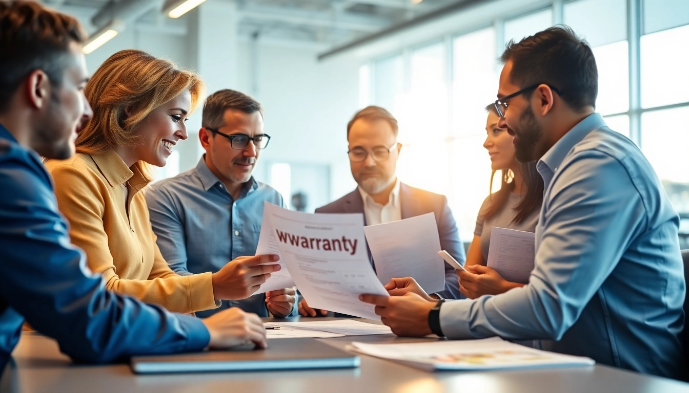 Reviewing transparent warranty coverage options for vehicles in a professional setting.