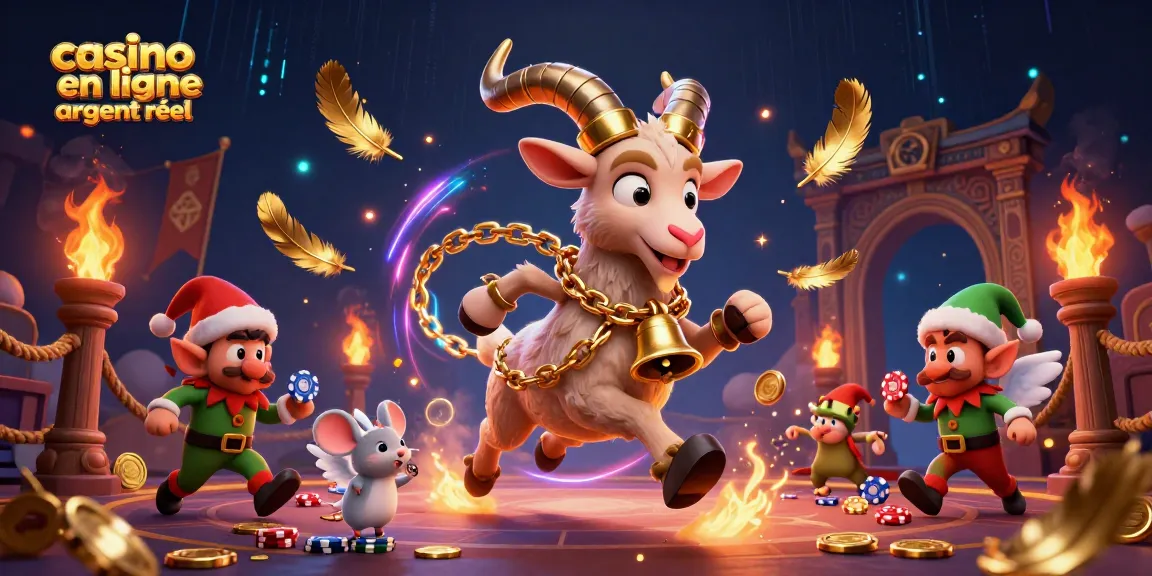 Profitez d'une expérience de jeu exclusive au casino en ligne argent réel, avec Krampus et des personnages festifs.