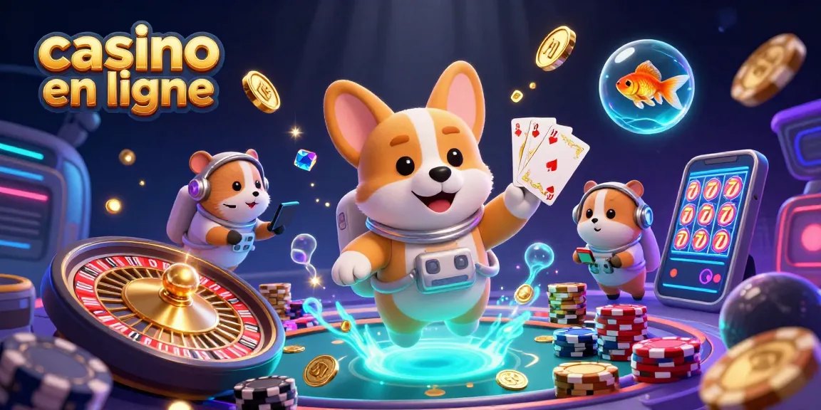 Casino en ligne : explorez les jeux avec un corgi astronaute et un hamster en mission