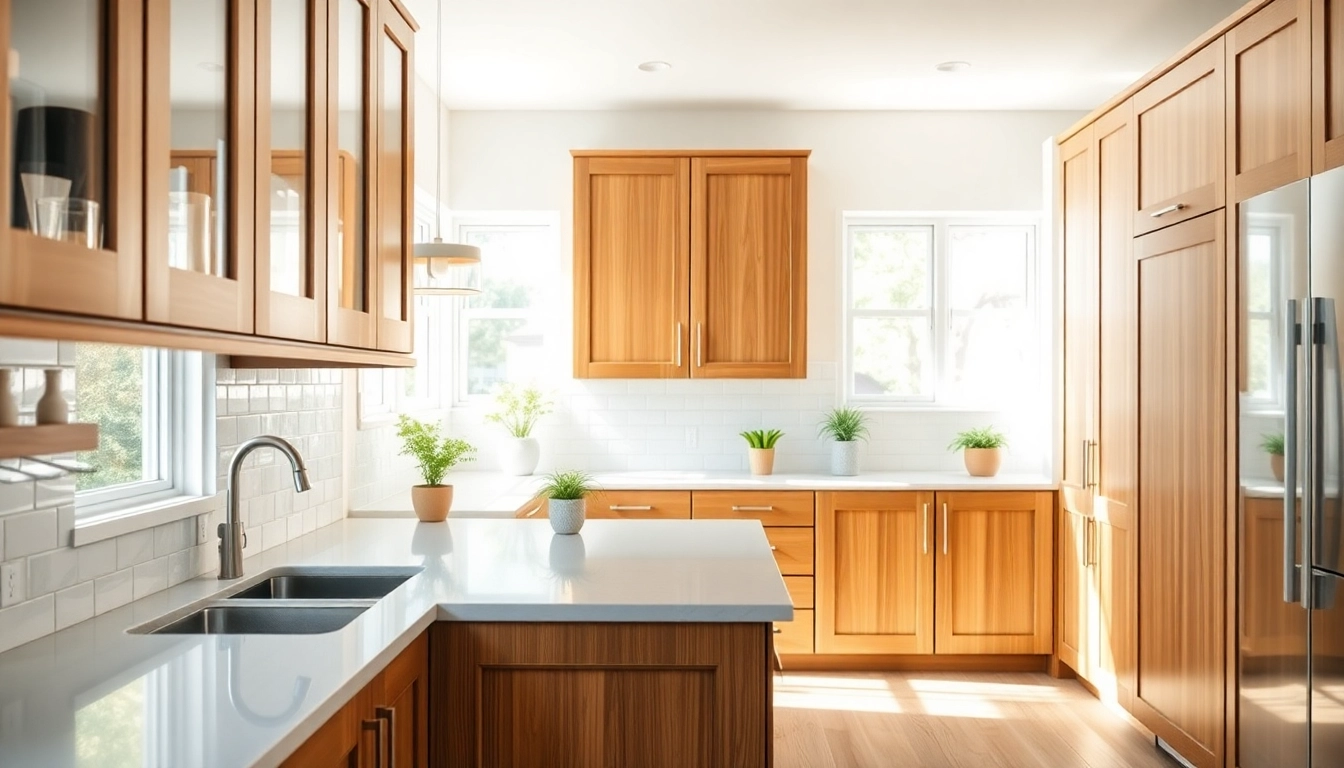 Revitalize your kitchen with expert Cabinet Refacing Saint Petersburg FL services showcasing elegant cabinetry.