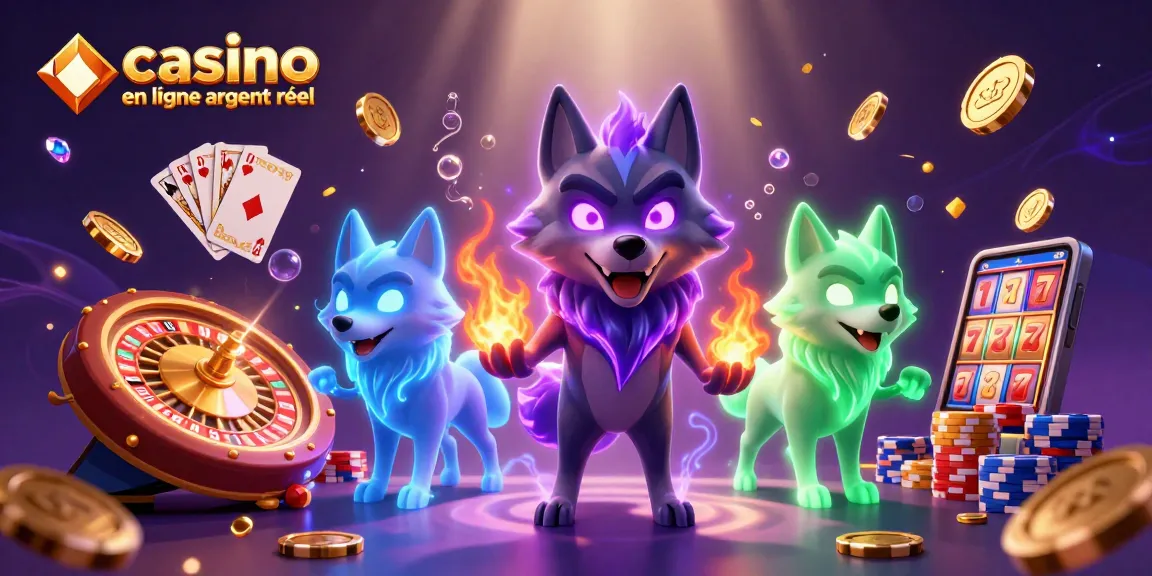 Plongez dans l'univers du casino en ligne argent réel avec des loups spectrales et des éléments de jeu captivants.