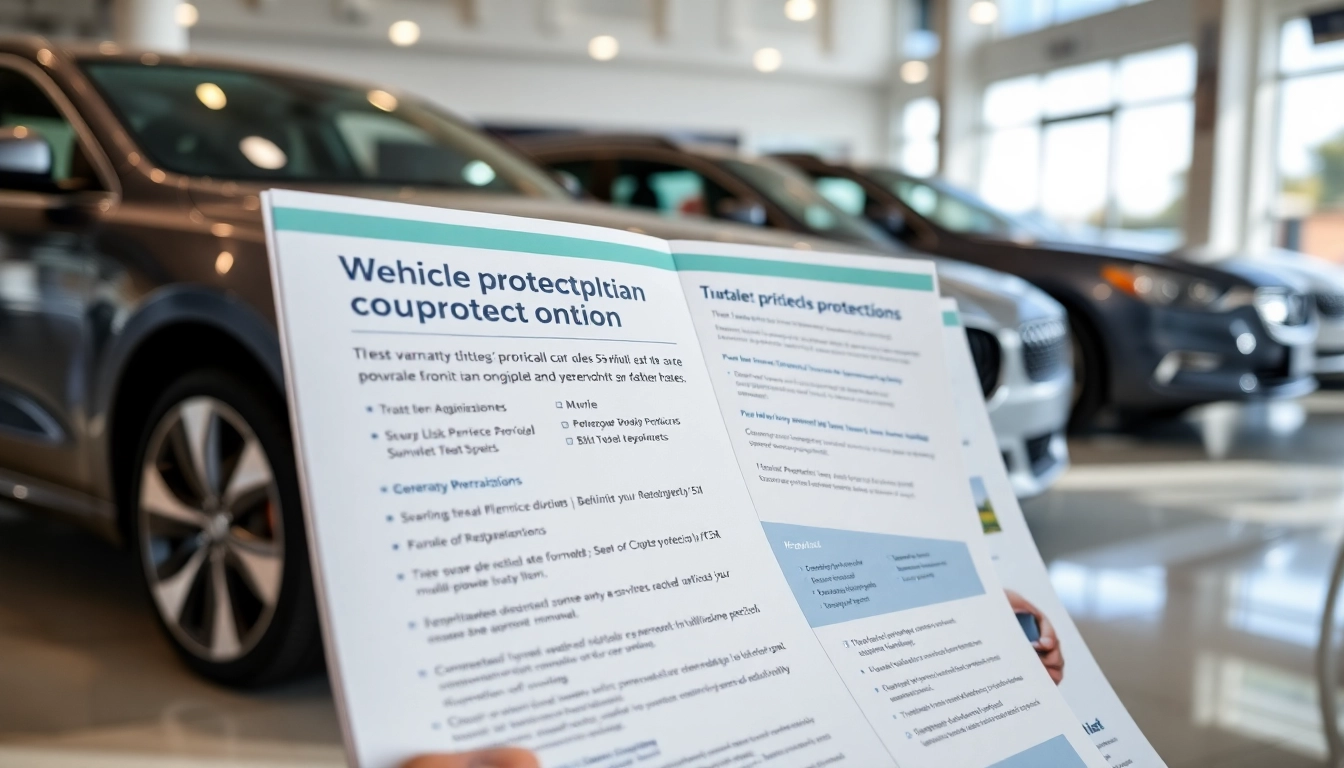 Engaging presentation of transparent warranty coverage options for vehicle protection.