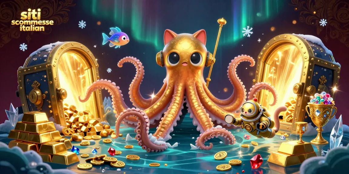 Scopri i siti scommesse italiani con il miglior valore di gioco grazie a un kraken dorato e pesci bioluminescenti.