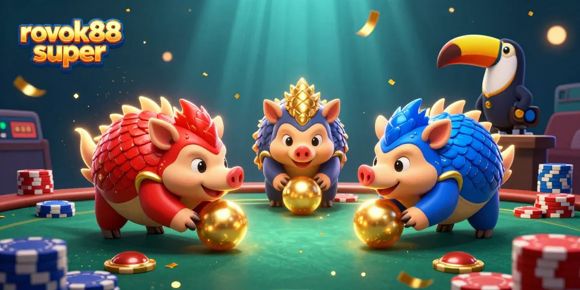 Experience the thrill of competing with rokok88 super in this captivating poker-themed scene.