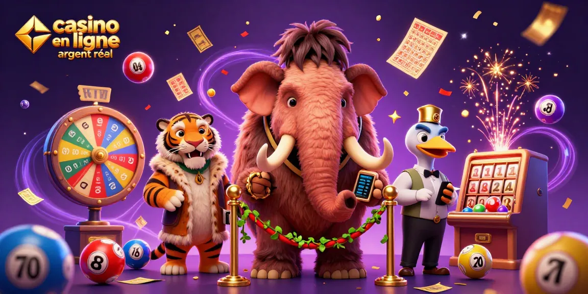 Vivez l'expérience du casino en ligne en argent réel avec des personnages colorés et captivants.