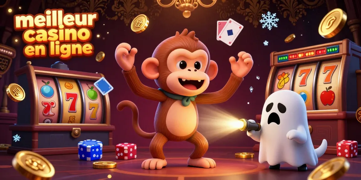 Découvrir les jeux au meilleur casino en ligne avec des éléments dynamiques et un chien-chasseur curieux.