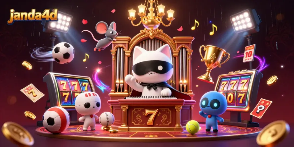 JANDA4D memberikan pengalaman bermain slot online dengan tampilan berwarna-warni dan elemen dinamis yang memikat.