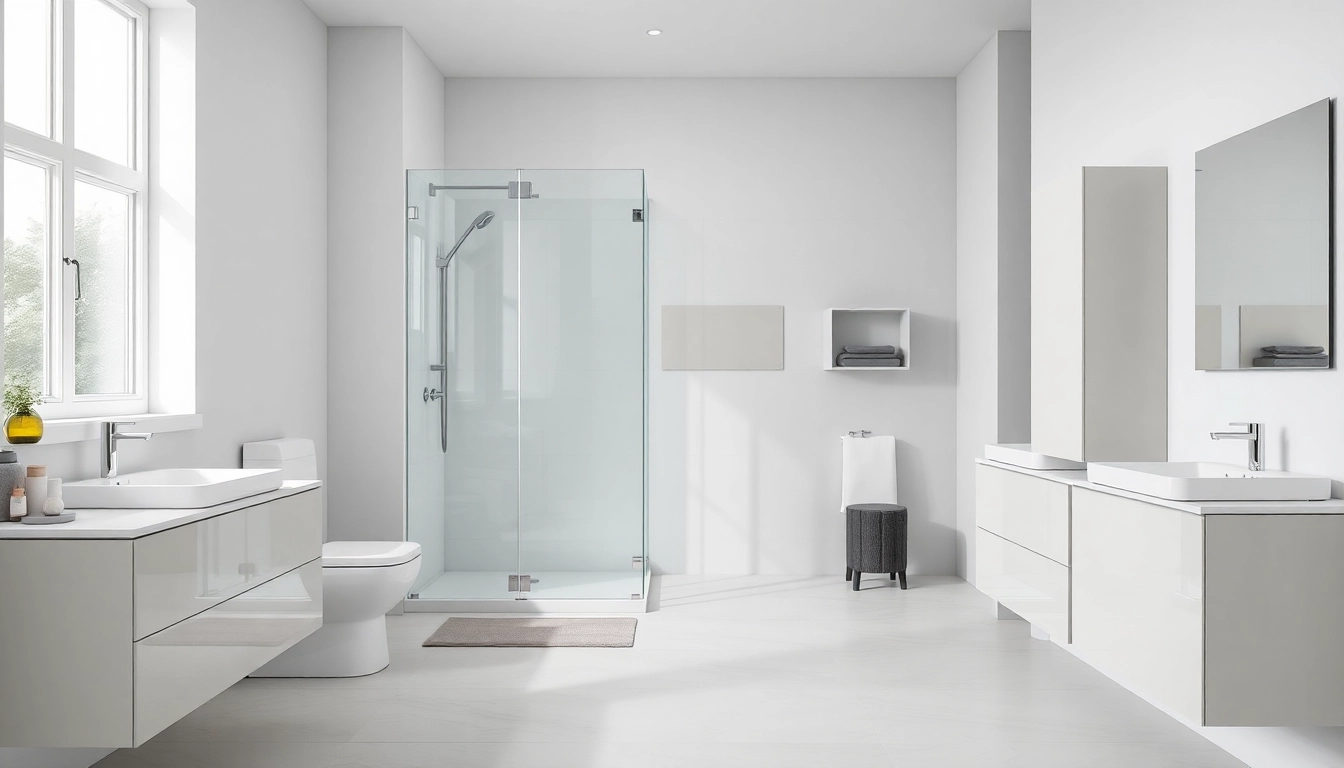 Erleben Sie die moderne Eleganz von sonni sanitär in einem stilvollen Badezimmer mit cleveren Designs.