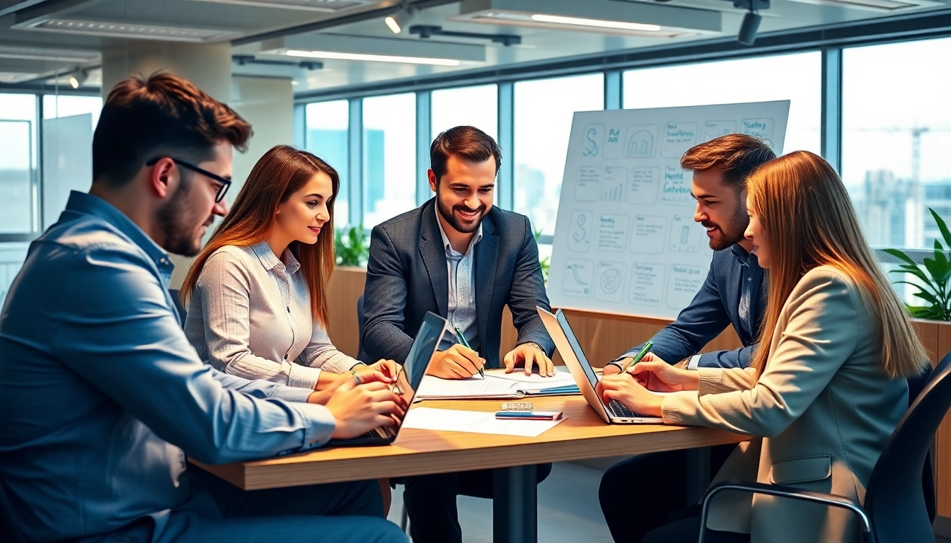 Enhancing visibility with expert seo services in malaysia in a collaborative office setting.