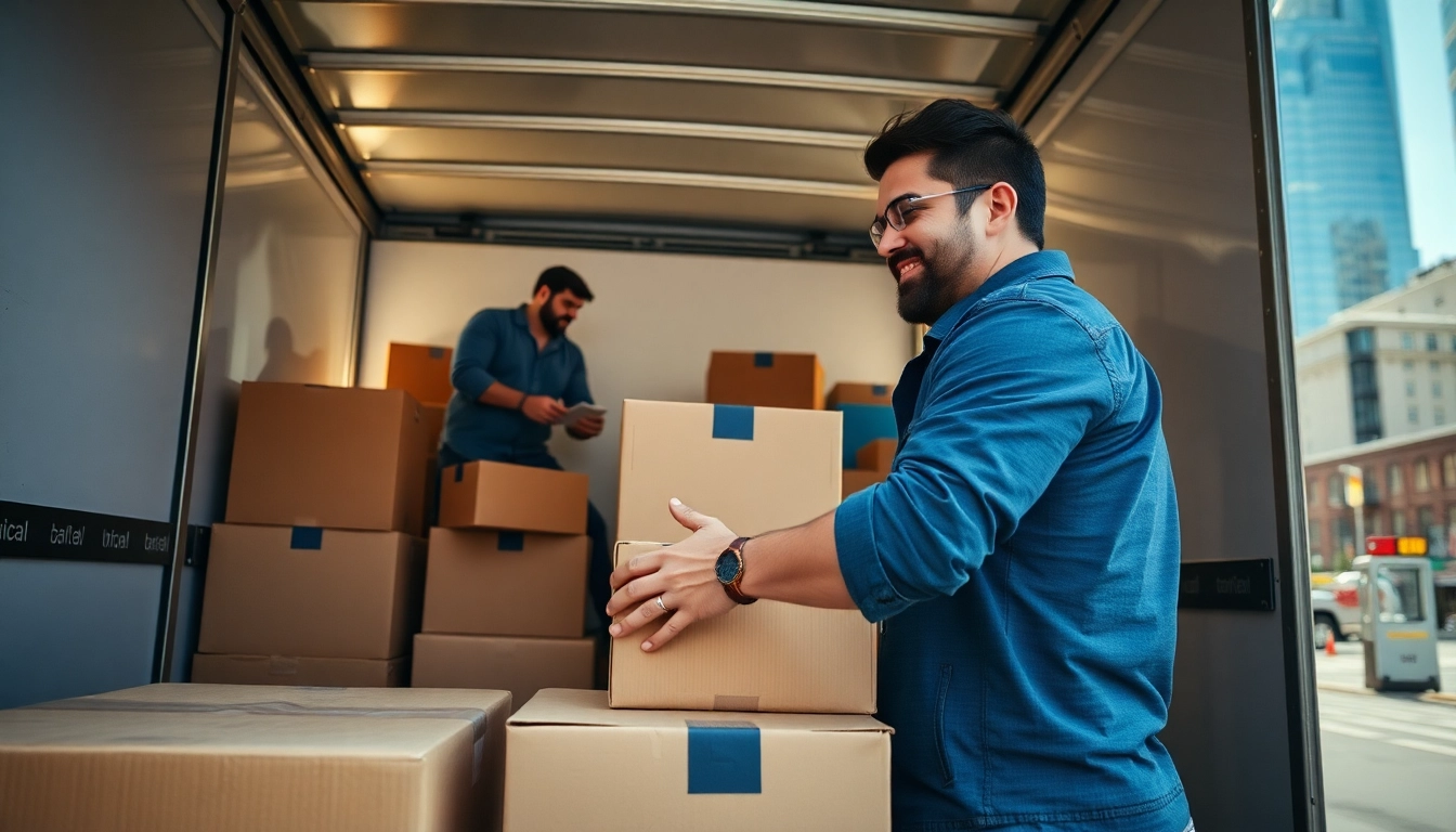 Moving team in Toronto efficiently loading items, showcasing a trusted Toronto moving company.
