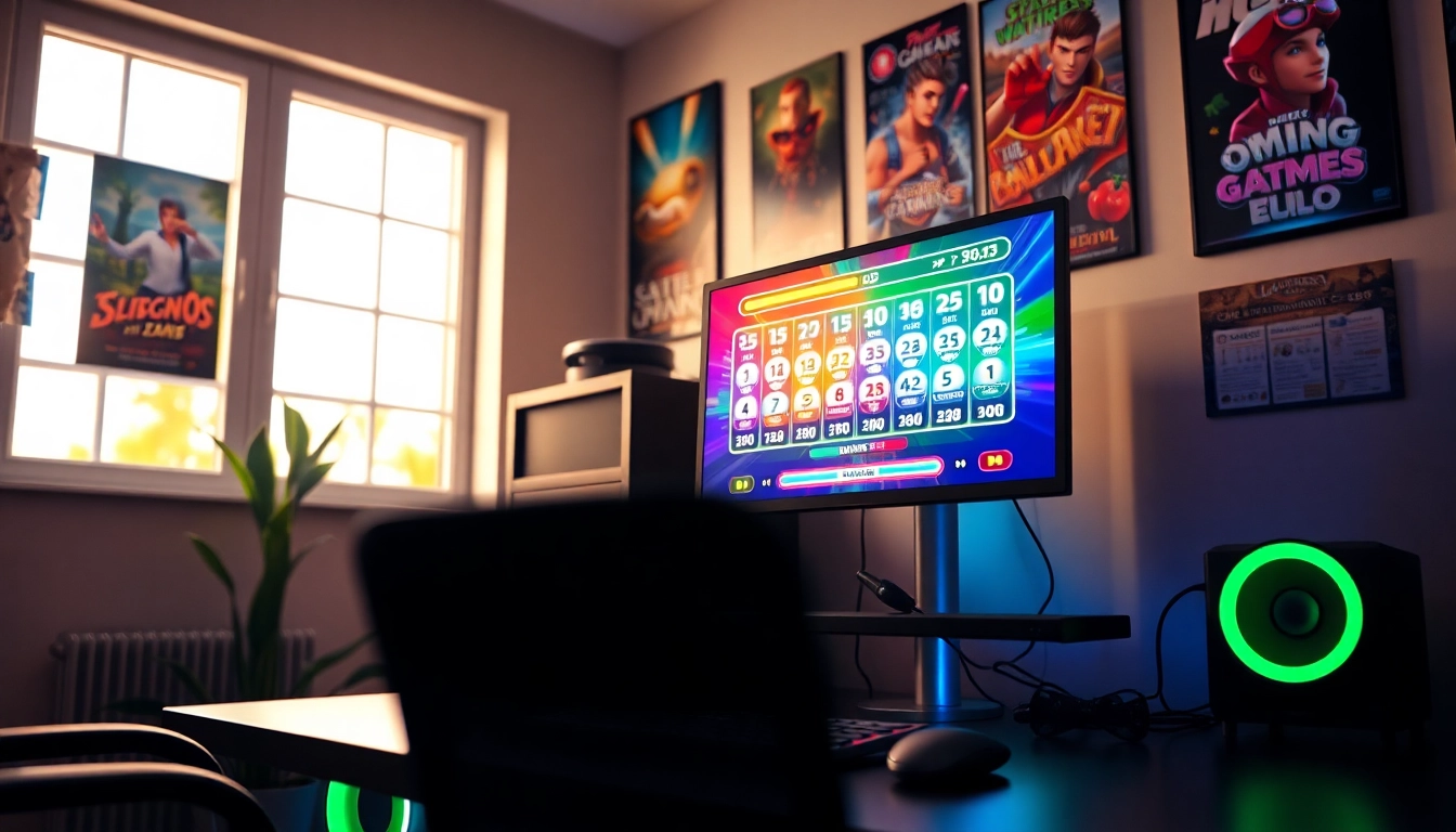 Memenangkan pengalaman toto togel resmi dengan set komputer gaming modern di ruang yang nyaman.