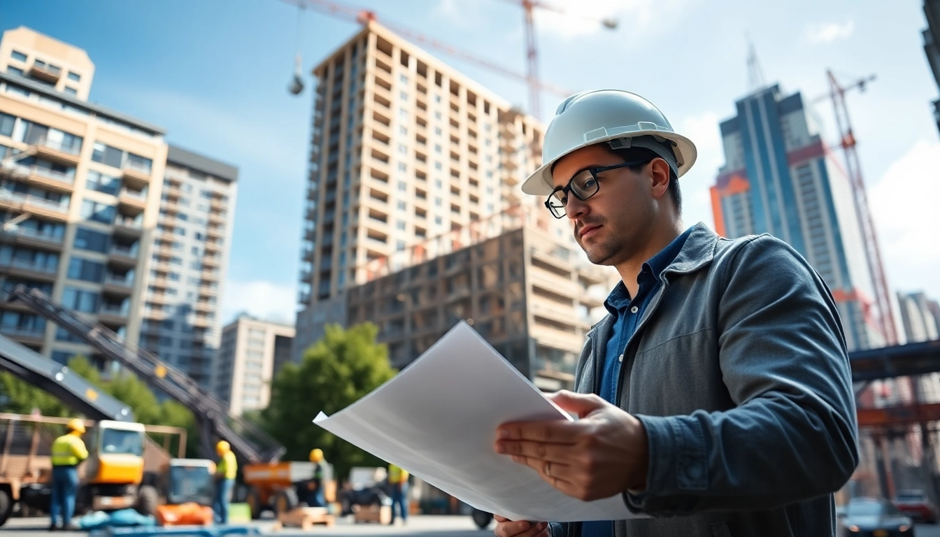 Manhattan Commercial General Contractor managing a dynamic construction site in New York City.