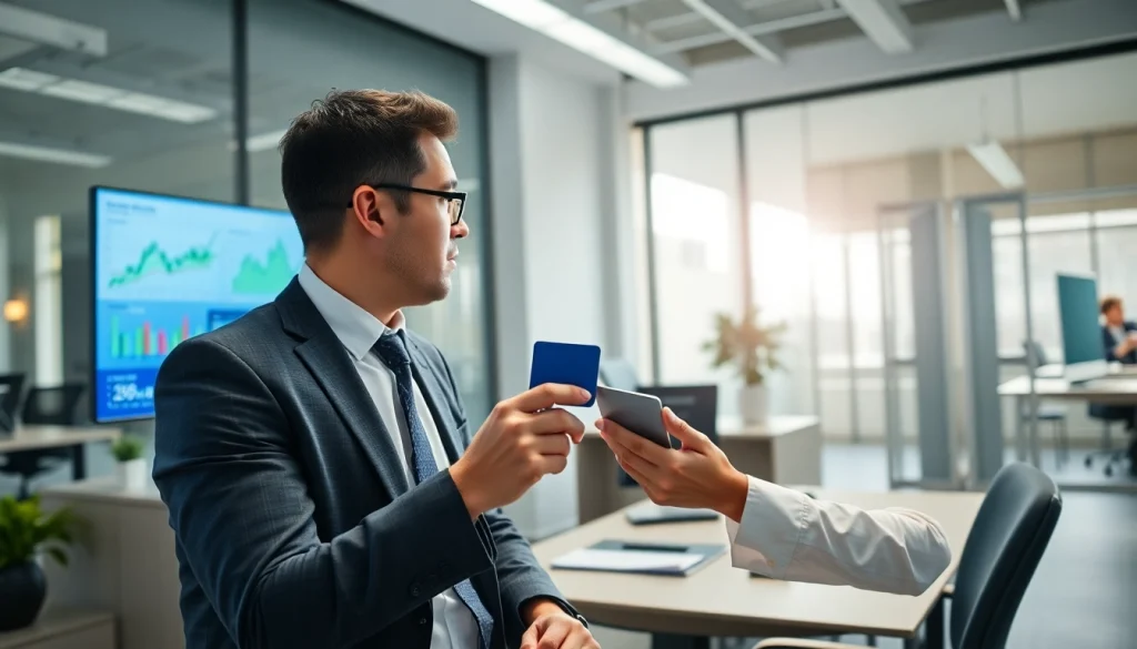 카드 현금화 시나리오를 설명하는 전문가의 모습