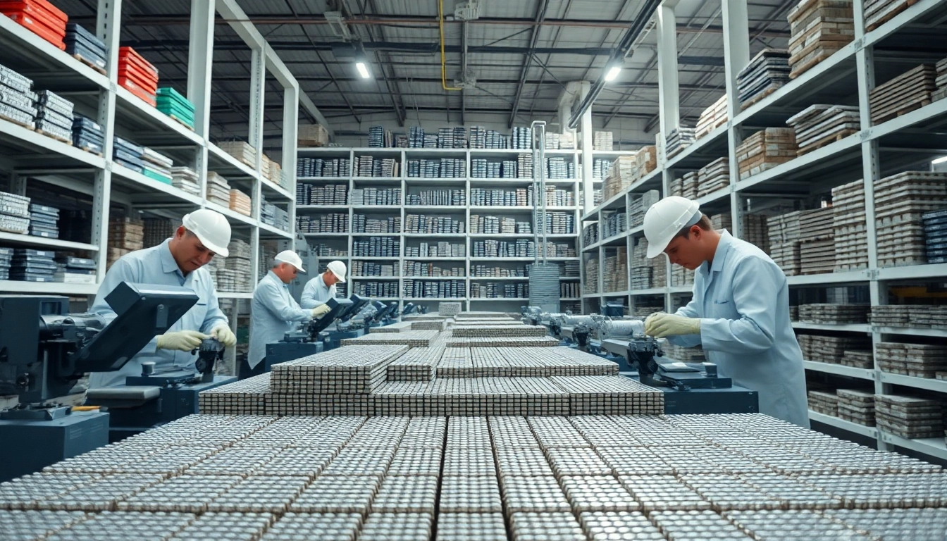 Visual representation of ferrite magnets manufacturer in china showcasing quality production processes.