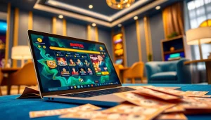 Menggambarkan pengalaman bandar togel yang menarik di platform online.