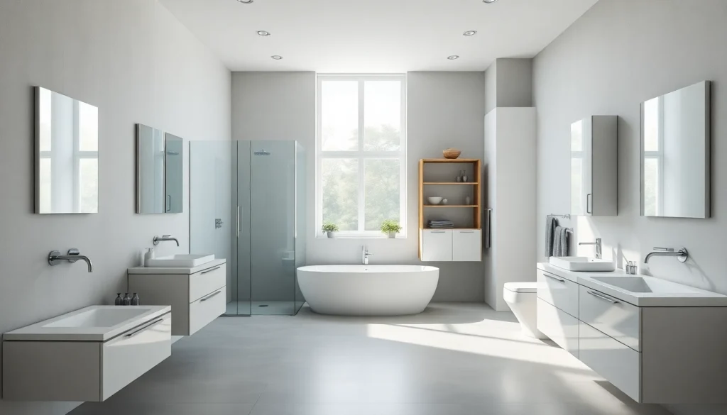 Sonni sanitär GmbH präsentiert moderne Badezimmermöbel in einem stilvollen Design.