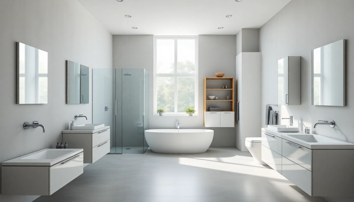Sonni sanitär GmbH präsentiert moderne Badezimmermöbel in einem stilvollen Design.
