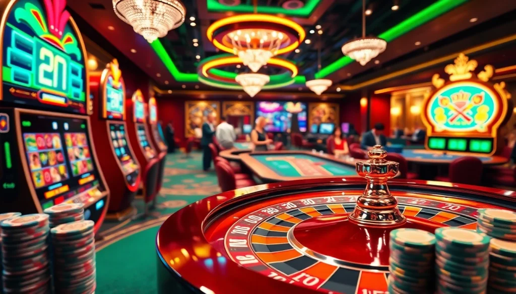 Experience the thrill of casino gaming with đăng nhập 888b at vibrant tables surrounded by engaging players and luxe slot machines.